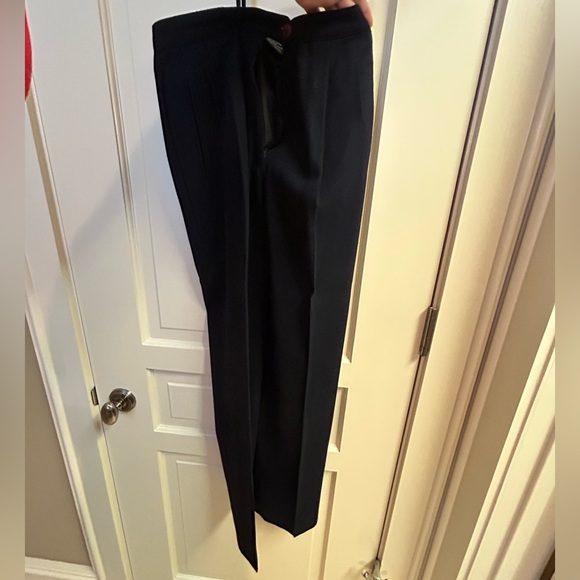 Kasper Pants & Jumpsuits Kasper For Asl Navy Pantsuit With Gold